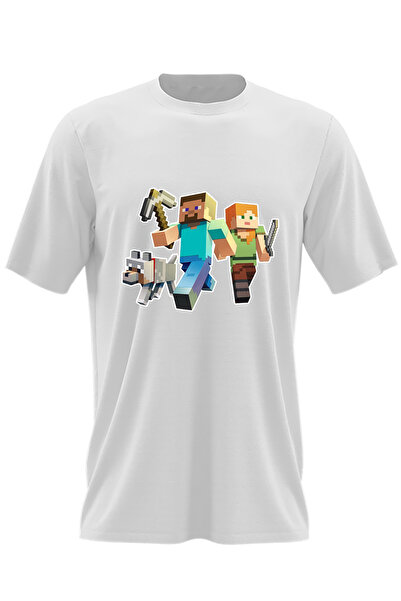 OEM Tricou barbati Dog Steve Alex Minecraft
