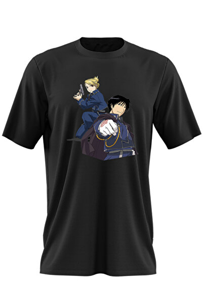OEM Tricou barbati Fullmetal Alchemist Riza Hawkeye Anime