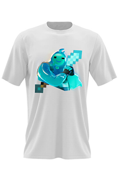 OEM Tricou barbati Rippley Fortnite Minecraft Sabie Diamond