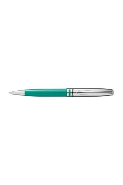Pelikan Pix cu bilă Jazz Classic din metal, material metal, culoare Aqua, rezervă cerneală albastră, vrac