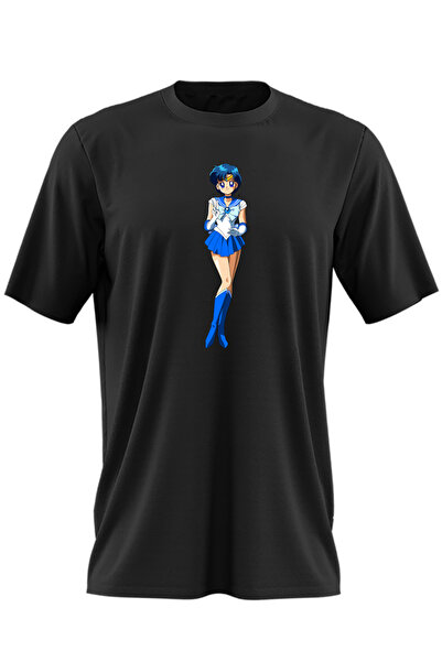 OEM Tricou barbati Mercur Sailor Moon Manga Anime