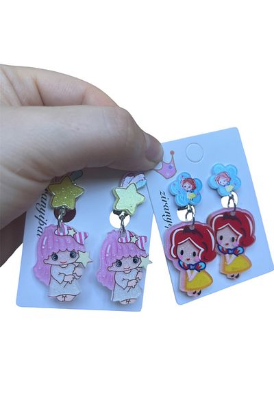 alpikom Practical Clip Antiallergic Children's Cube for Those Who Do Not Have Ear Hole