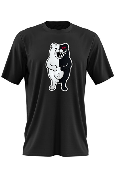 OEM Ανδρικό T-shirt Monokuma Killer Teddy Bear Danganronpa