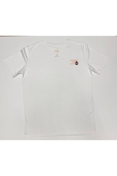 NEVER STOP EXPLORİNG Καθημερινό μπλουζάκι Unisex Πατενταρισμένο προϊόν