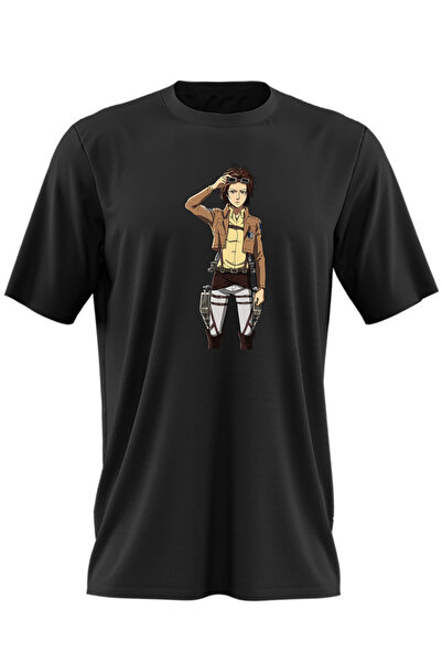 OEM Мъжка тениска Mikasa Attack on Titan AOT Manga Anime