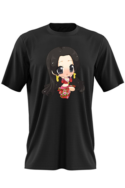 OEM Ανδρικό T-shirt One Piece Boa Hancock Warlord Anime Manga