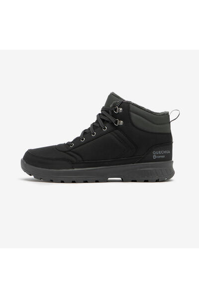 Decathlon Quechua Erkek Outdoor Kar Botu - Su Geçirmez - Siyah - NH100 Mid