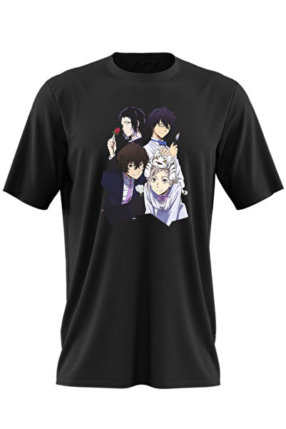OEM Tricou barbati Bungo Stray Dogs Ghilda Detectivi Yasano