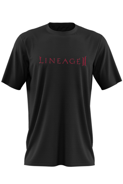 OEM Ανδρικό T-shirt με το λογότυπο Lineage II Game