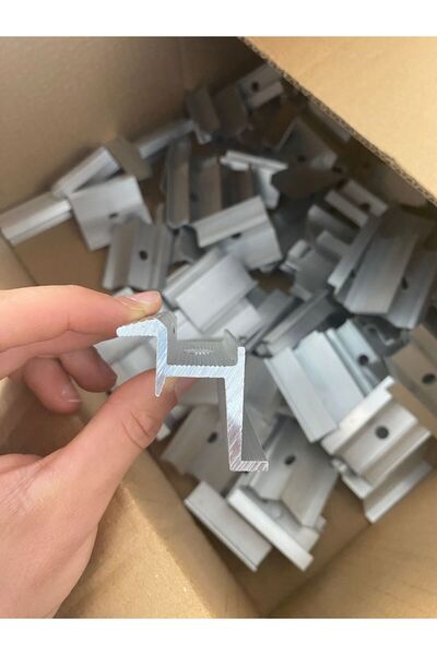 erçelik Güneş paneli sonlandırıcı klemp/tutucu 35 MM