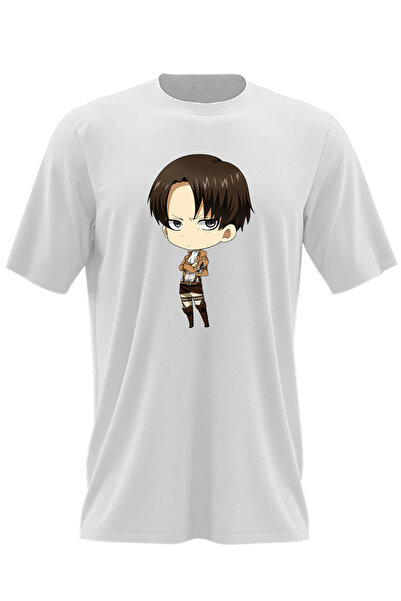 OEM Tricou barbati Attack on Titan Captain Levi Ackerman AOT Anime