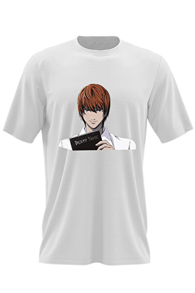 OEM Tricou barbati Death Note Kira Light Yagami Killer Ispita