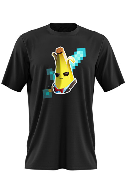 OEM Tricou barbati Agent Peely Fortnite Sabie Diamant Minecraft