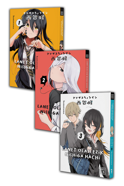 Destek Yayınları Lanet Olası Ezik Nishiga Hachi Kitap Seti (3 Kitap)