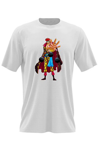 OEM Tricou barbati One Piece Eustass Captain Kid Pirate South Blue