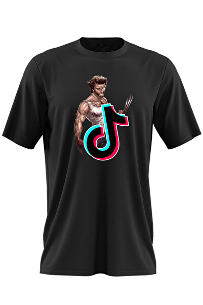 OEM Ανδρικό T-shirt Wolverine Logan X Men TikTok Tik Tok