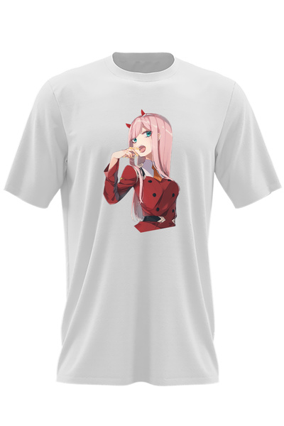 OEM Tricou barbati Zero Two Pilot Darling in the FranXX Anime