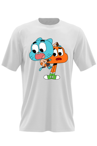 OEM Tricou barbati Amazing World of Gumball Darwin