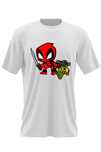 OEM Tricou barbati Deadpool GTA5 Baby Ninja