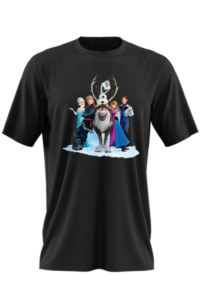 OEM Tricou barbati Disney Frozen Elsa Toata Echipa Team