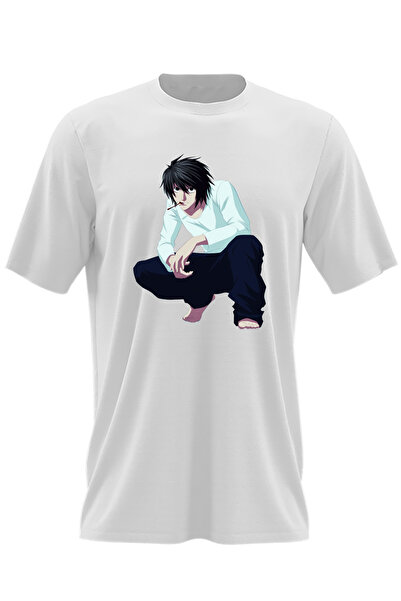 OEM Tricou barbati Death Note Detectiv Takeshi Obata Anime Manga