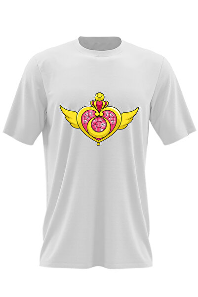 OEM Tricou barbati Sailor Moon Diadema Inima Transformation Anime