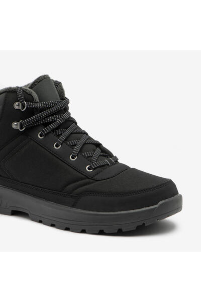 Decathlon Quechua Erkek Outdoor Kar Botu - Su Geçirmez - Siyah - NH100 Mid