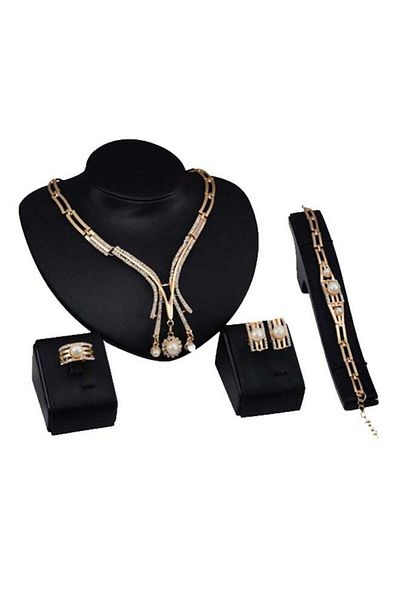 fun zone DD 4-Piece Necklace Earring Jewelry Set