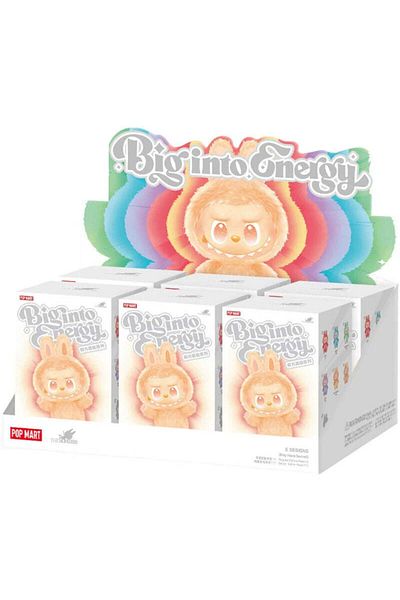 Pop Mart Labubu Original The Monsters Big Into Energy Series Vinyl Face Blind Box