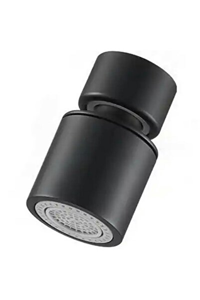 Aptel Extensie rotativa pentru robinet, filet M22, 2 moduri, neagra, 4.8 cm