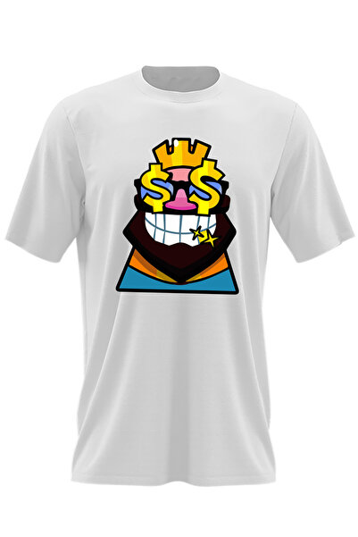 OEM Мъжка тениска King Clash Royale Minecraft