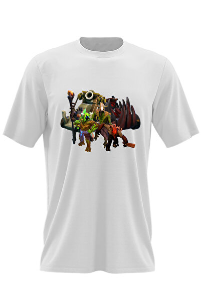 OEM Мъжка тениска Dota 2 All Team Gang Dota2 видео игра