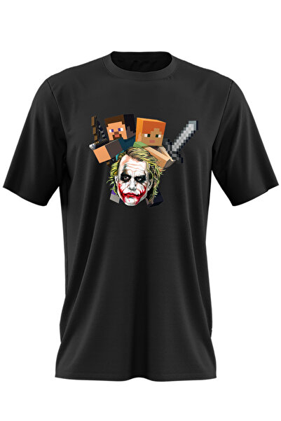 OEM Tricou barbati Joker Minecraft Gamer Steve Alex