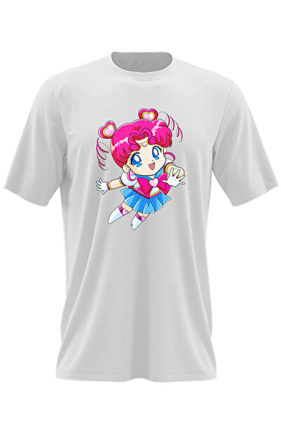 OEM Tricou barbati Sailor Moon Chibiusa Ziua Copilului
