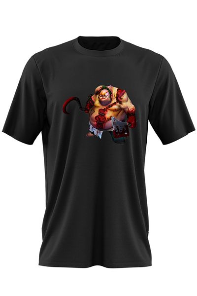 OEM Men's T-shirt Dota 2 Pudge Butcher Hero Horror Halloween Dota2