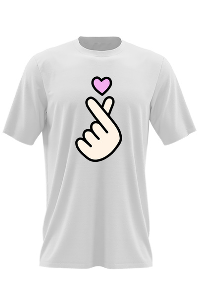 OEM Tricou barbati TS Heart Finger Blood Sweat Tears