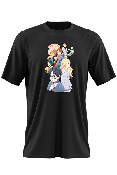 OEM Tricou barbati Your Lie in April Kaori Kousei Tsubaki Sawabe