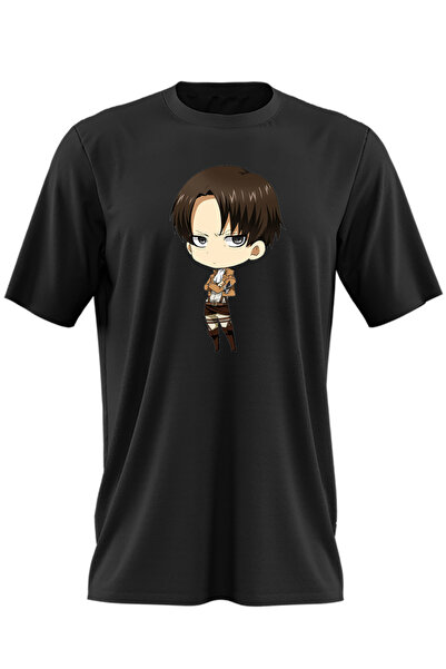 OEM Tricou barbati Attack on Titan Captain Levi Ackerman AOT Anime