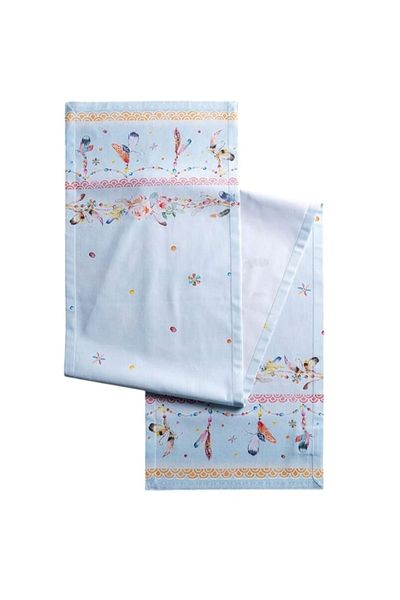 OEM Față de masă decorativă din bumbac pentru mese festive, 50x150 cm