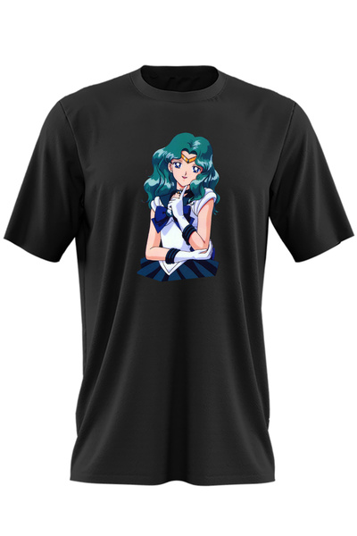 OEM Ανδρικό T-shirt Sailor Moon Neptune Girl Cartoon