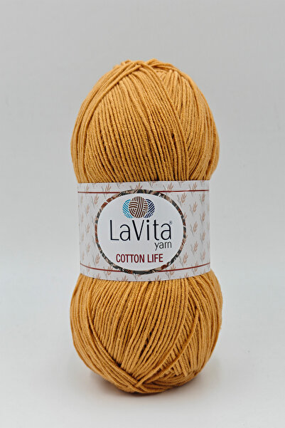LaVita Yarn Cotton Life Νήμα Πλεξίματος στο χέρι 50% Βαμβάκι 50% Ακρυλικό 100...