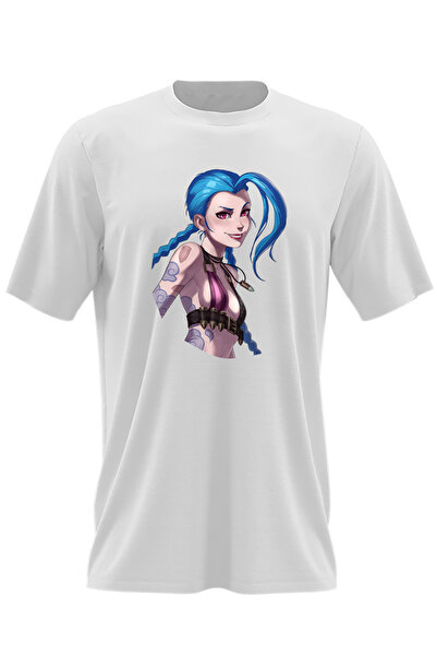 OEM Ανδρικό μπλουζάκι Jinx League of Legends Champion TikTok