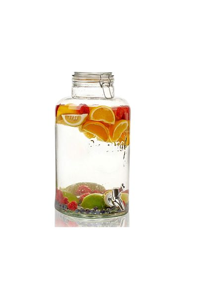 Excellent Houseware EH lemonade jar, glass, 20 x 35 cm, 8 liters