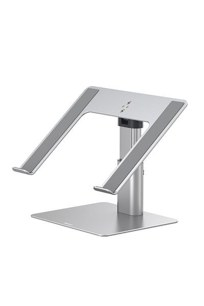Baseus Podstawka pod laptopa 11"-17,3" regulowana wysokość aluminiowa srebrny