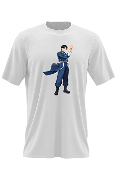 OEM Tricou barbati Colonel Roy Mustang Fullmetal Alchemist