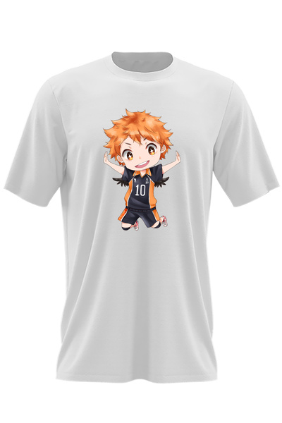 OEM Tricou barbati Haikyuu Hinata Chibi Volei Game Haikyu!!