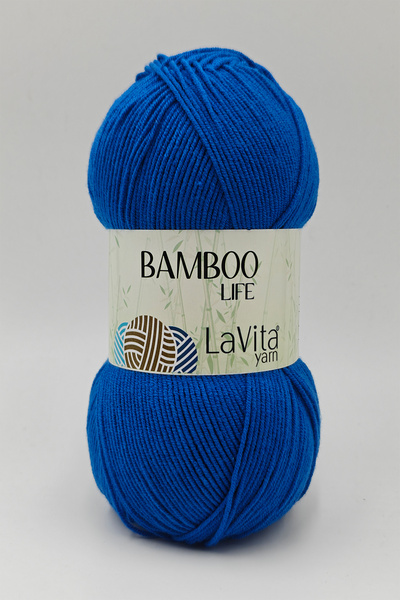 LaVita Yarn خيط حياكة يدوي من بامبو لايف 50% بامبو 50% أكريليك 100 جرام (5320...