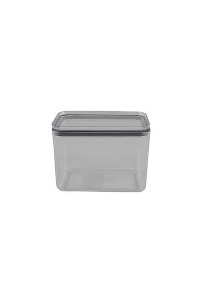 gogiva Food box, plastic, transparent, rectangular, medium, for storing spices or food, 1.7L