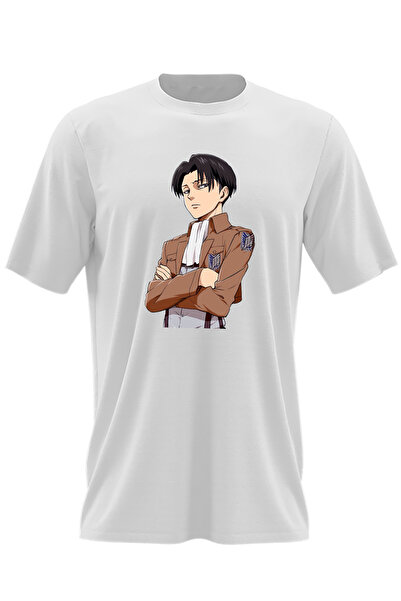 OEM Tricou barbati Attack on Titan Captain Levi Anime AOT Manga