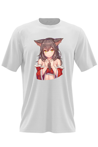 OEM Ανδρικό T-shirt League of Legends Ahri Champion Artwork Anime